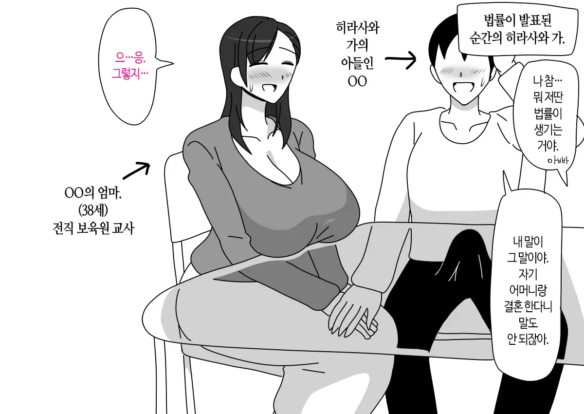 히라사와 가의 아들의 경우 1 번째 망가 이미지