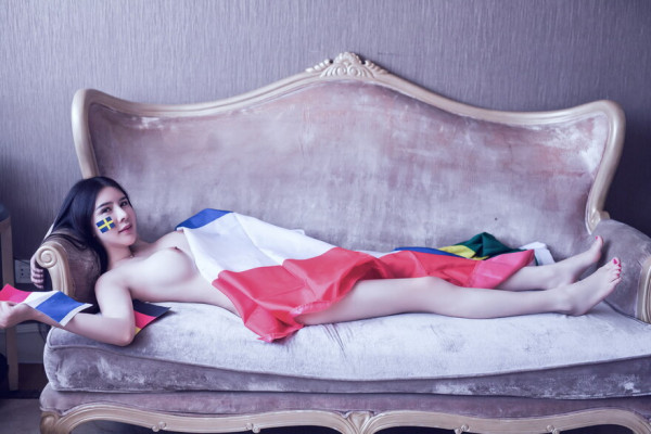 레즈야사 - 중국레즈 모델 무삭제 유출사진 월드컵포토 3 번째 이미지